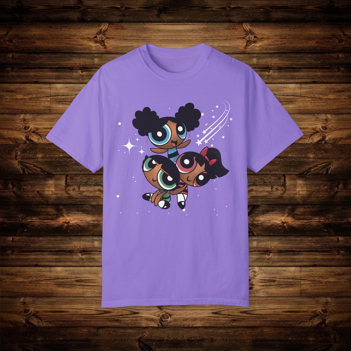 Afropuff Girls Unisex Garment-Dyed T-shirt