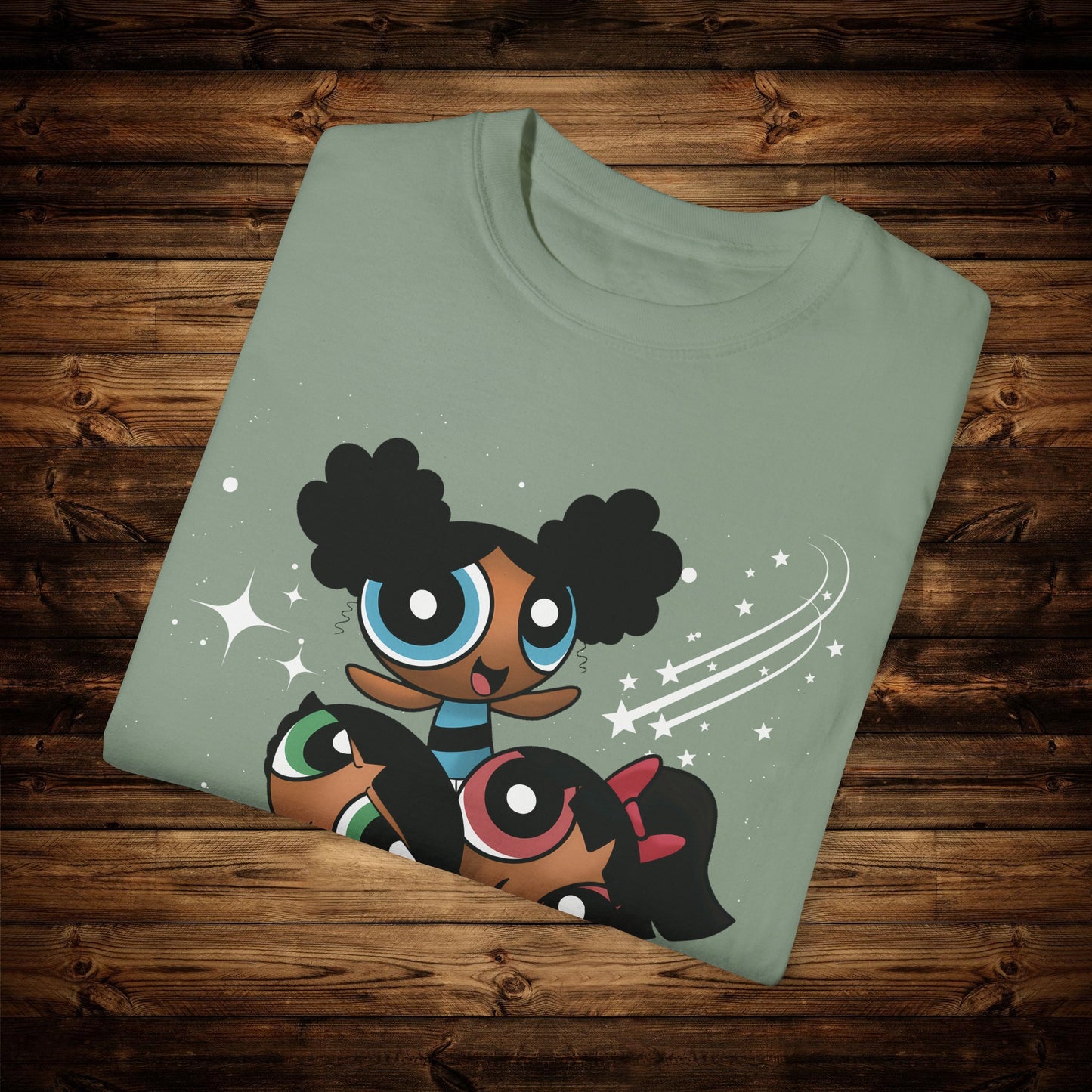 Afropuff Girls Unisex Garment-Dyed T-shirt