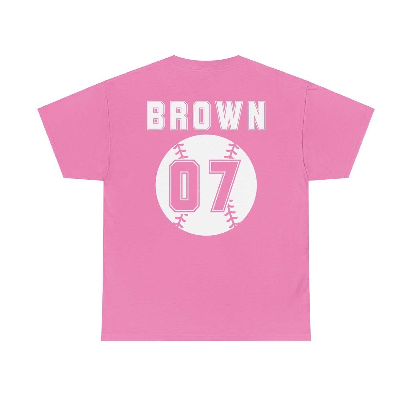 Strike Out Breast Cancer Tee, Personalized Sports Team Tee