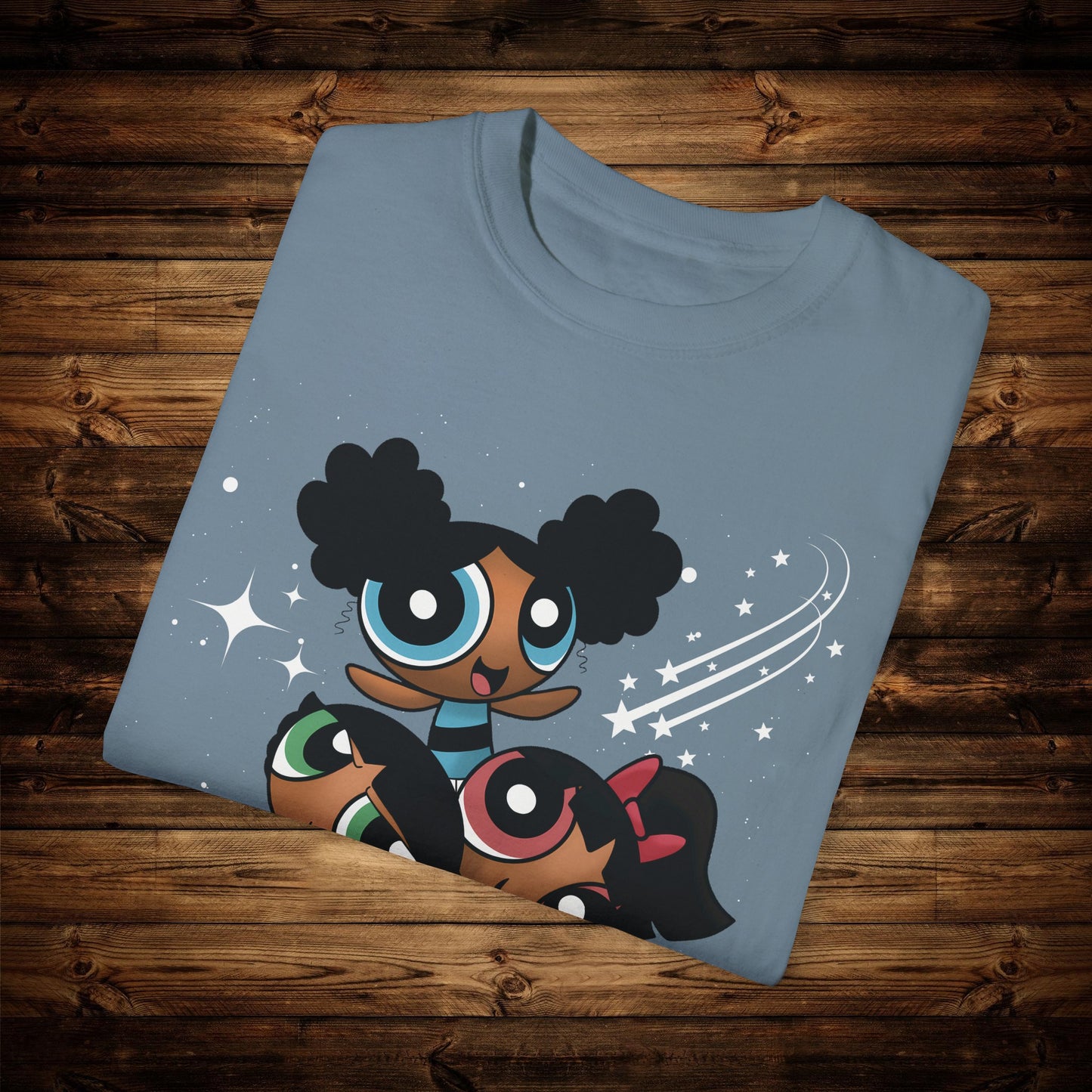 Afropuff Girls Unisex Garment-Dyed T-shirt