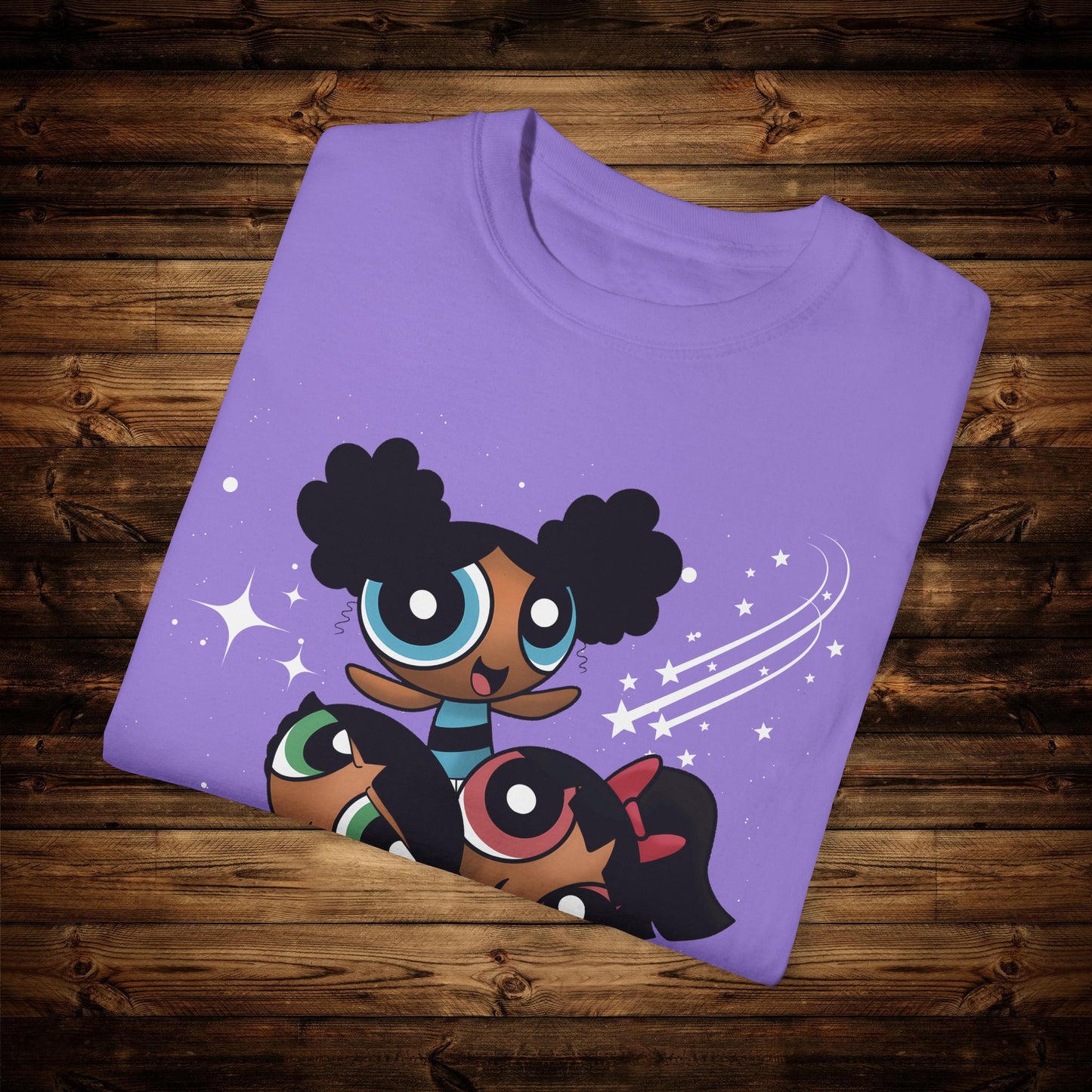 Afropuff Girls Unisex Garment-Dyed T-shirt