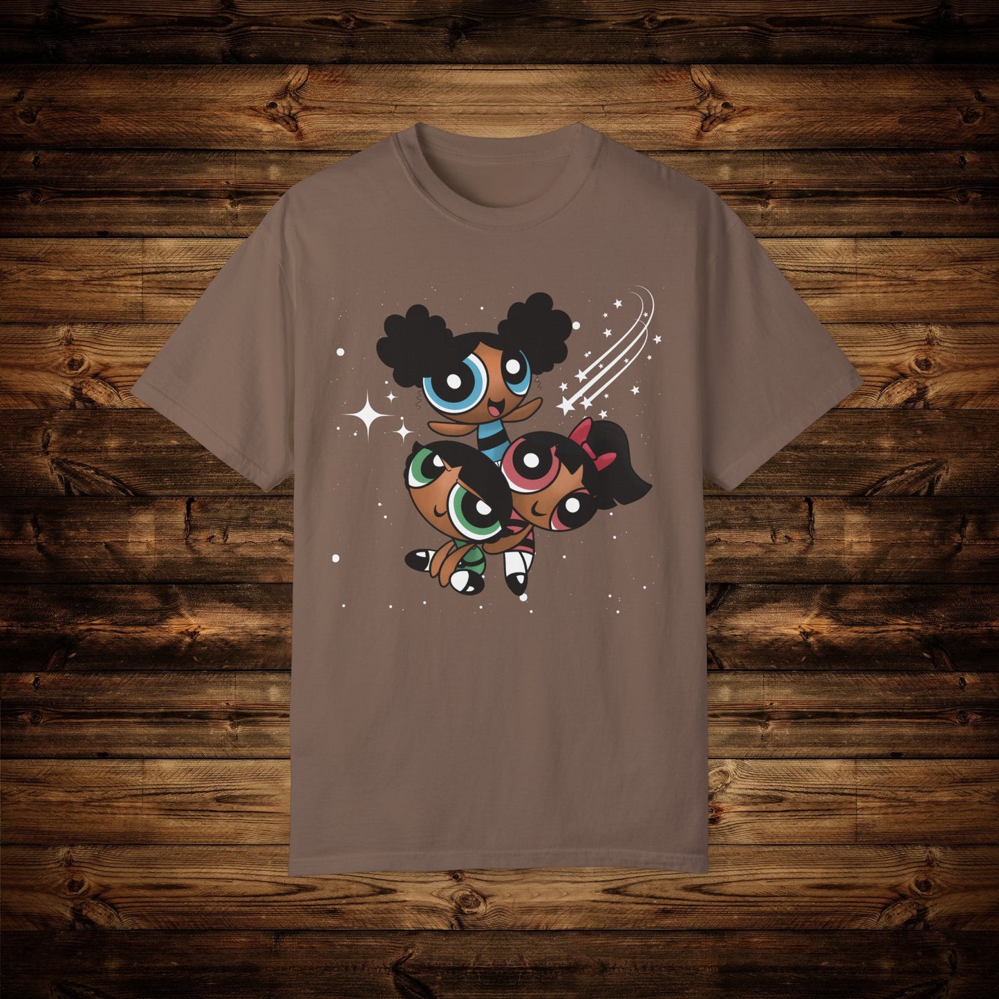 Afropuff Girls Unisex Garment-Dyed T-shirt