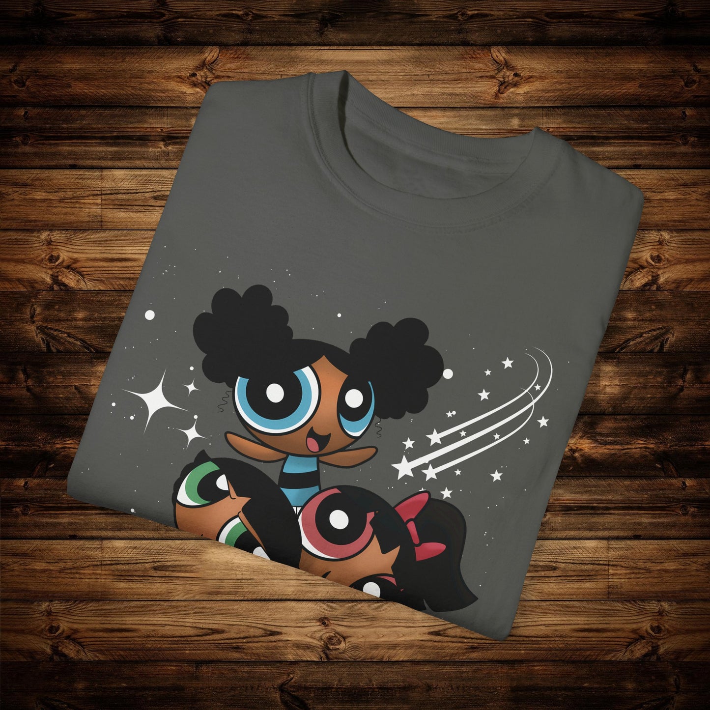 Afropuff Girls Unisex Garment-Dyed T-shirt