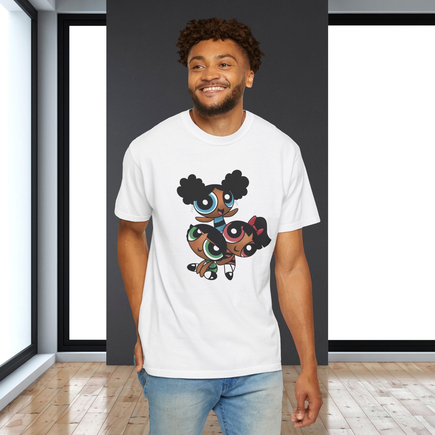 Afropuff Girls Unisex Garment-Dyed T-shirt