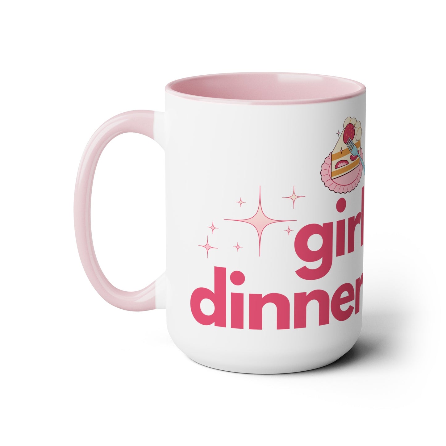 Girl Dinner Coffee Mug 15 oz