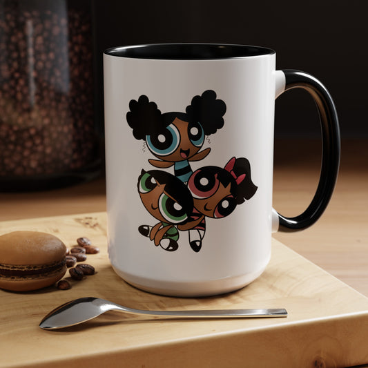 Afropuff Girls Coffee Mug - 11oz, 15 oz