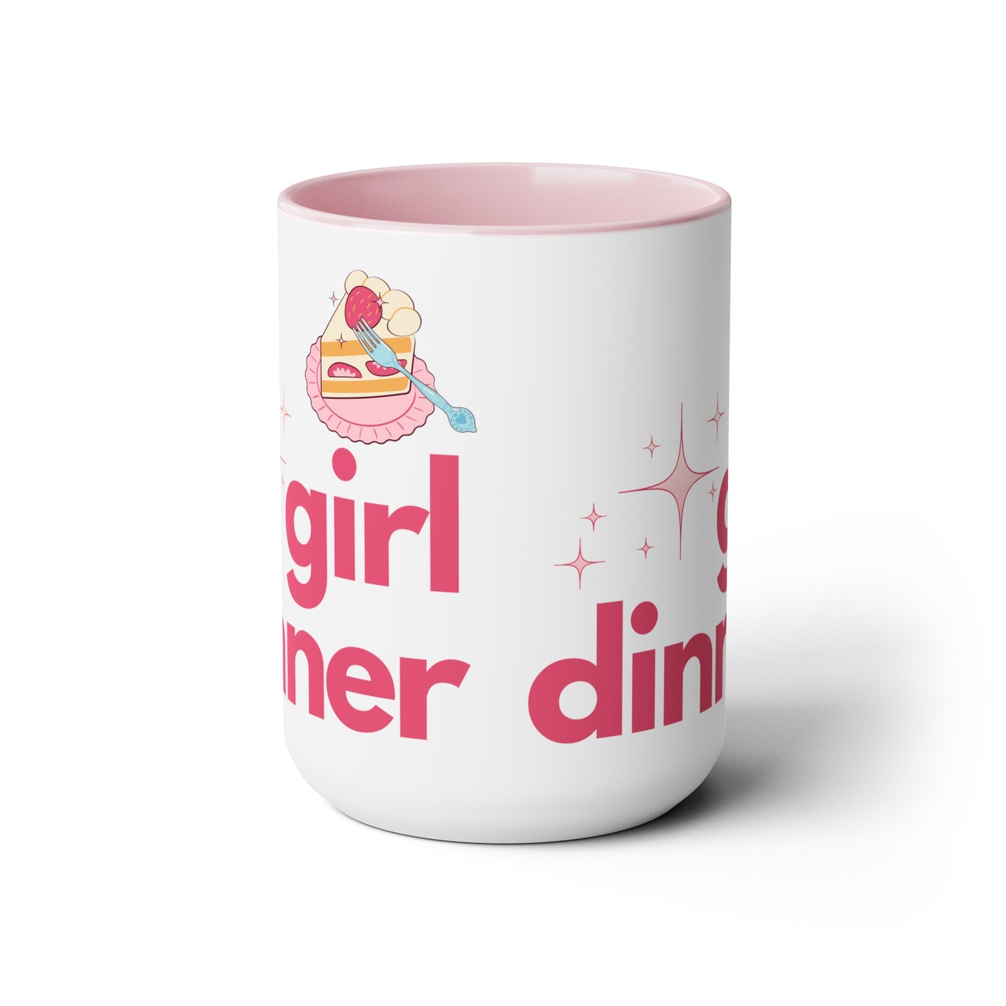 Girl Dinner Coffee Mug 15 oz