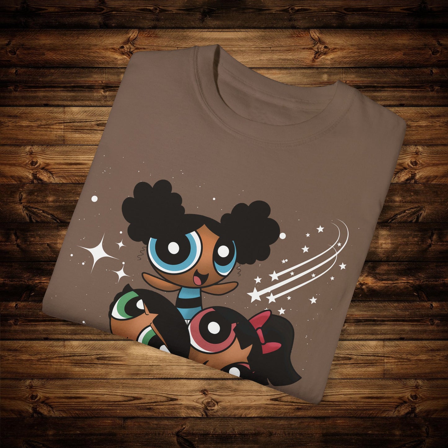 Afropuff Girls Unisex Garment-Dyed T-shirt