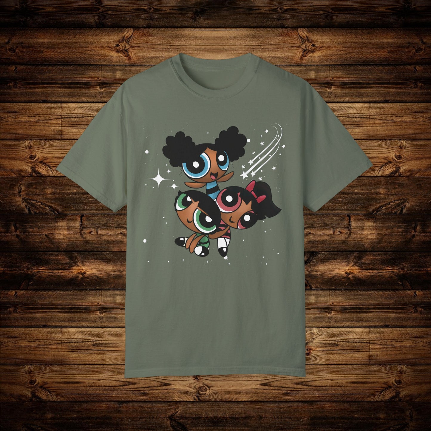 Afropuff Girls Unisex Garment-Dyed T-shirt