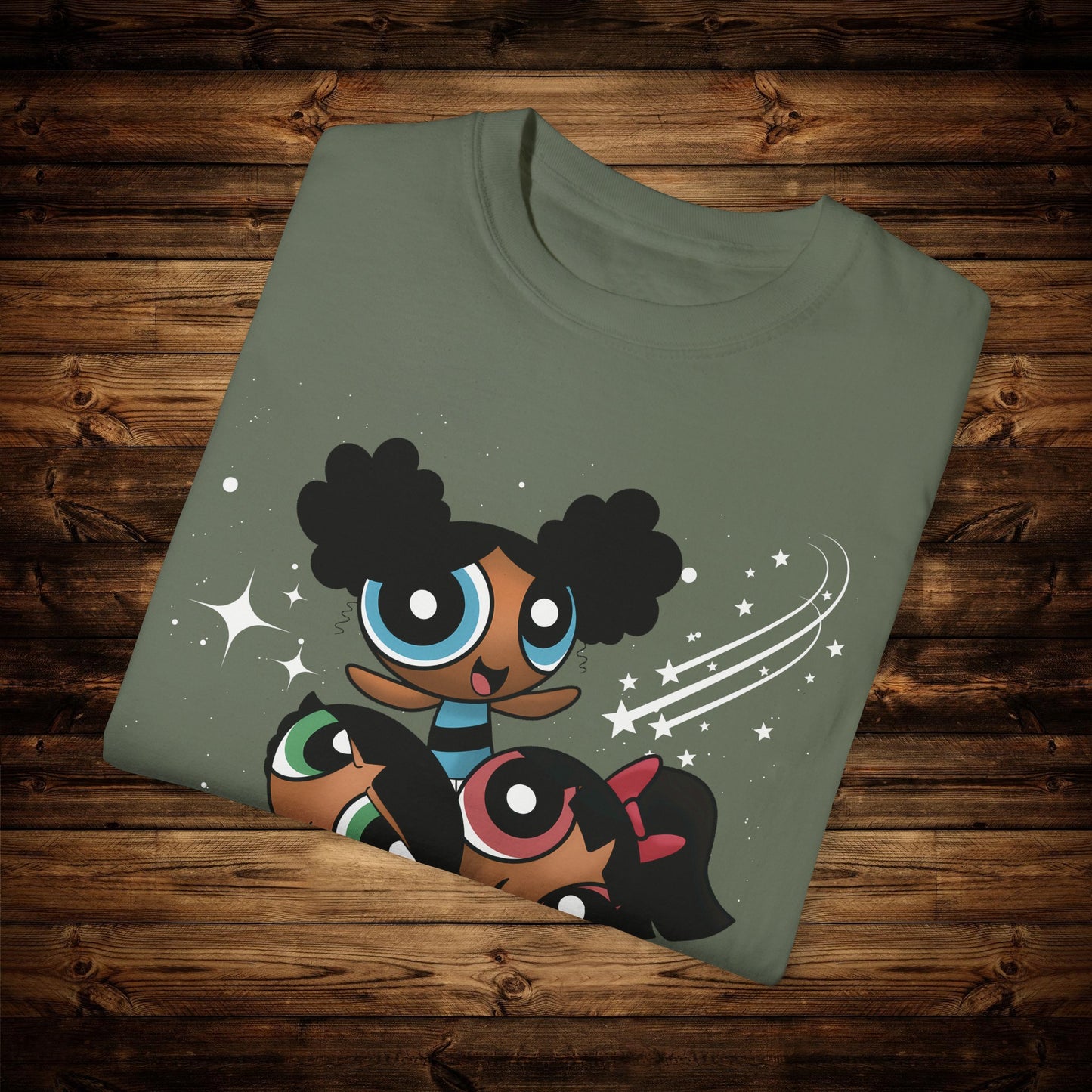 Afropuff Girls Unisex Garment-Dyed T-shirt