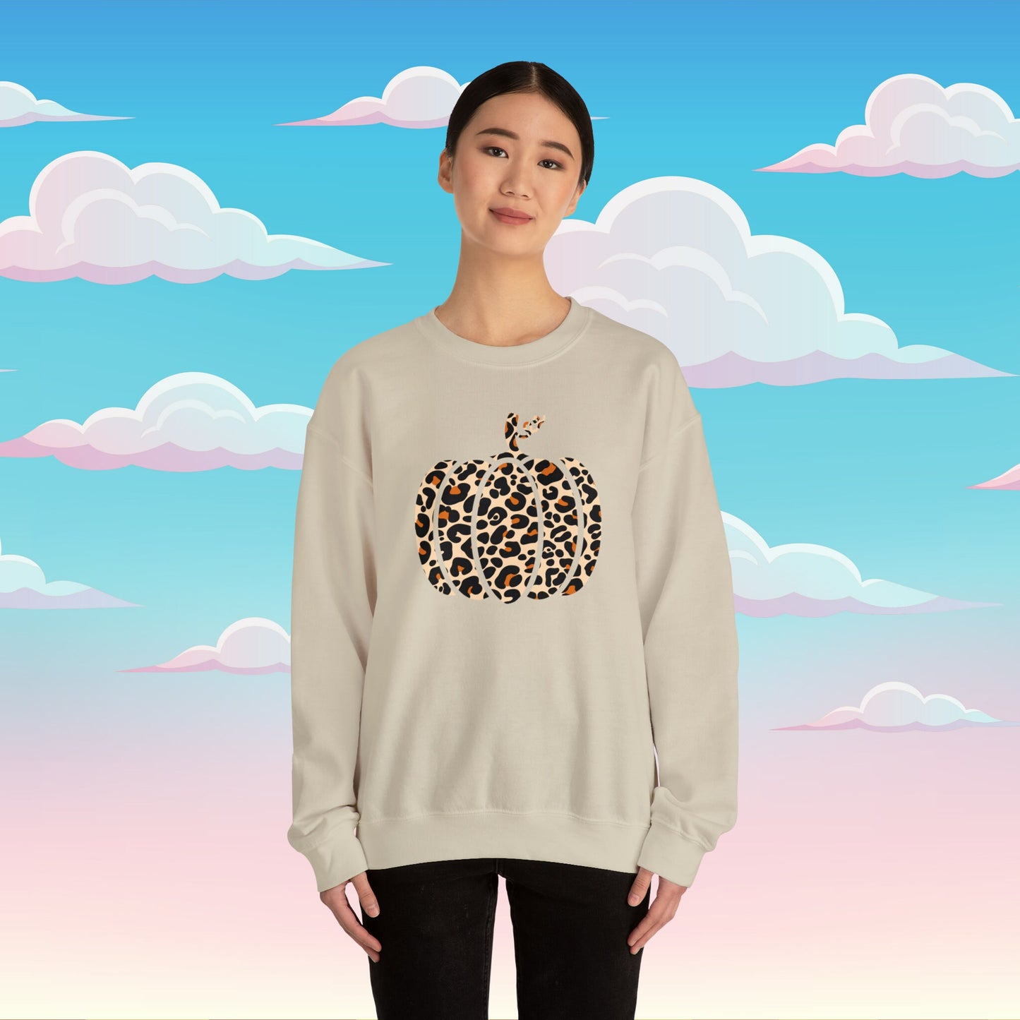 Leopard Pumpkin Sweatshirt, Leopard Pumpkin shirt, Leopard Pumpkin Shirt, Pumpkin Shirt, Leopard Print Pumpkin Shirt, Cheetah Pumpkin Shirt