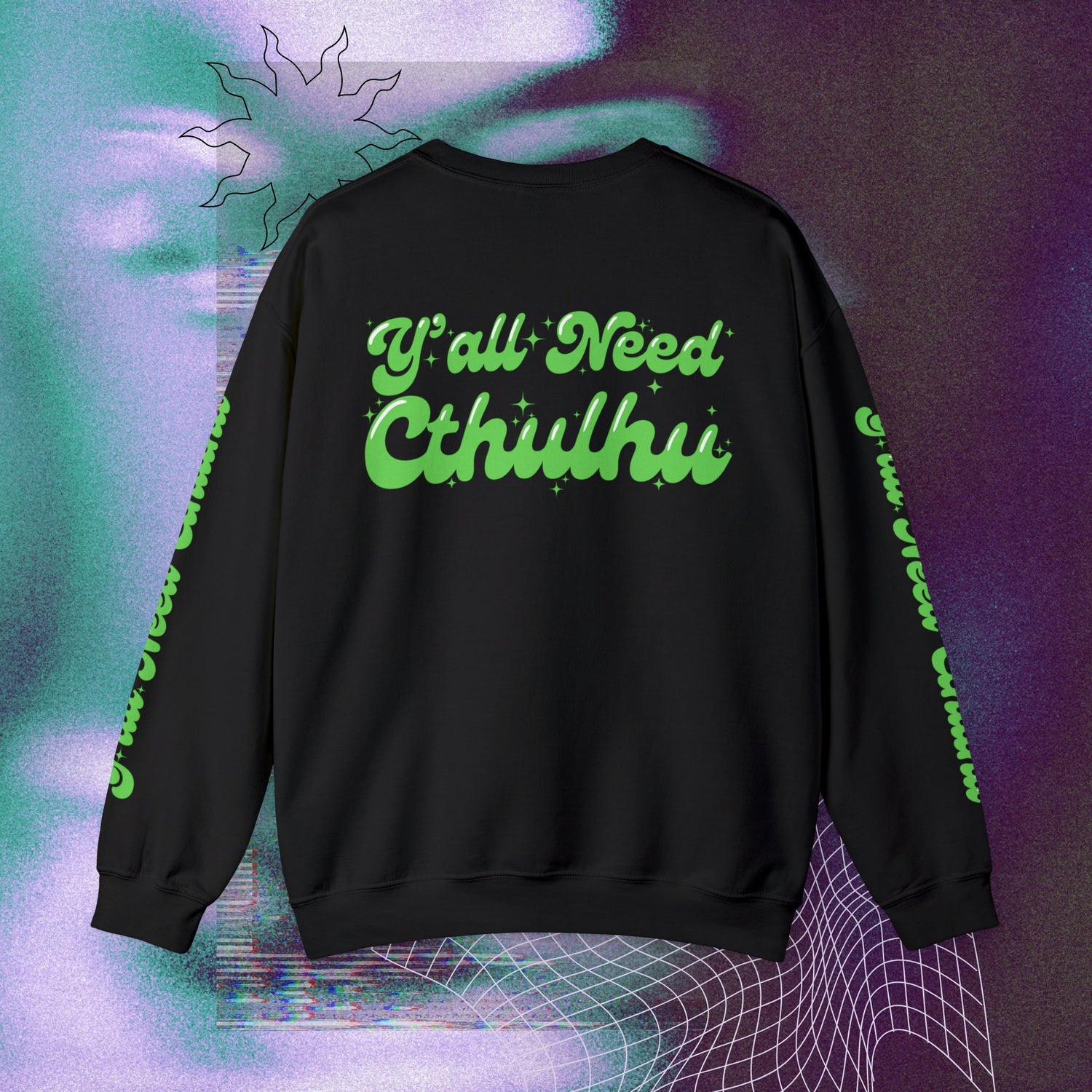 Y'all need Cthulhu Sweatshirt, Unisex Heavy Blend™ Crewneck Sweatshirt