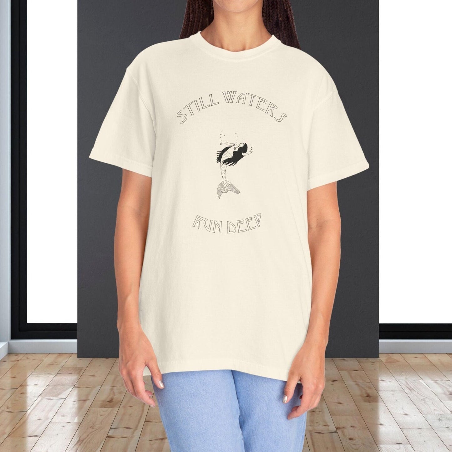 Still Waters Run Deep Unisex Garment-Dyed T-shirt